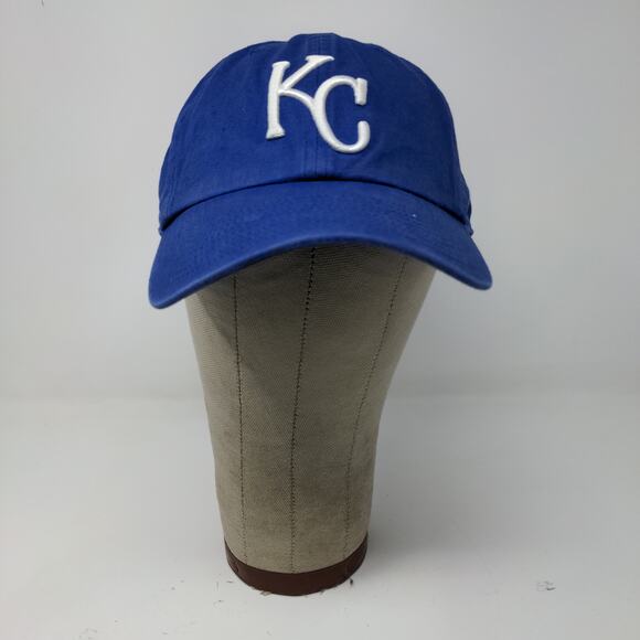 47 Brand MLB Kansas City Royals Slideback Hat Embroidered Logo OSFA Blue - Picture 2 of 14